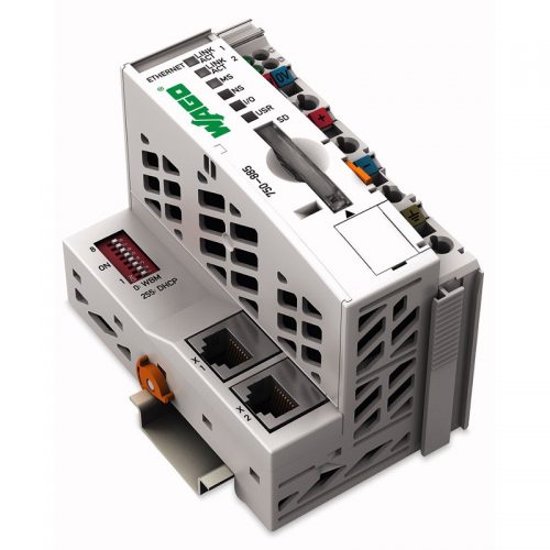 WAGO Kontroler Ethernet - 3-generacija - SD kartica, Media Redundancy protokol - 750-885