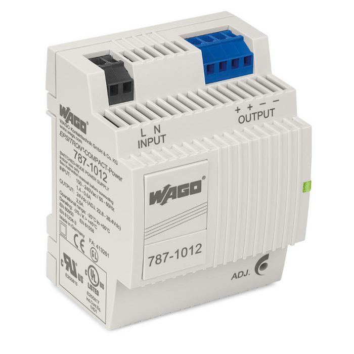 WAGO Svičersko (switched mode) napajanje - EPSITRON® COMPACT POWER - mono-fazno - 24 VDC - 2.5 A - 787-1012